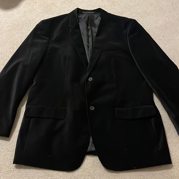 Alfani suede suit coat XL